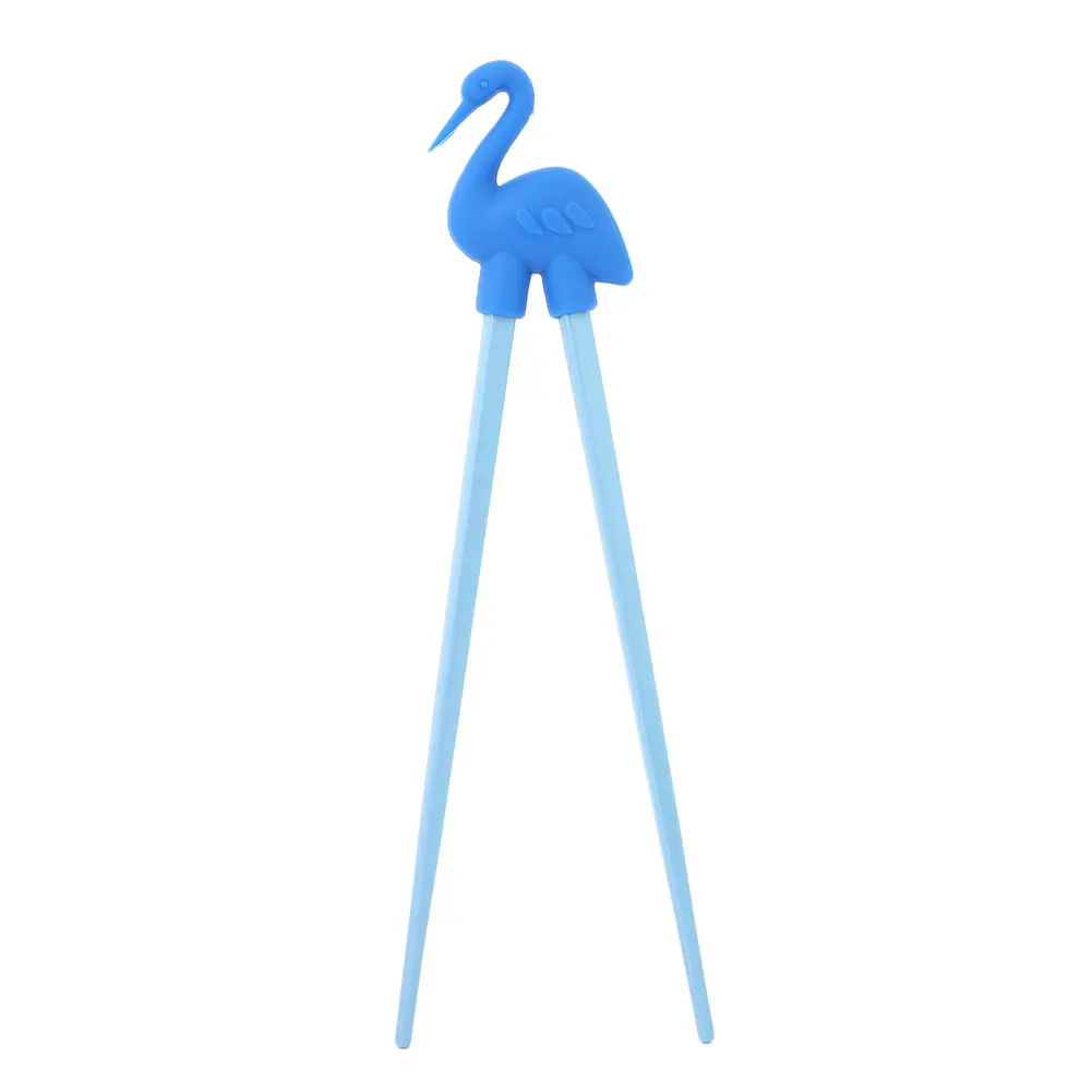 

Kids Chopsticks Cartoon Flamingo Style Beginner Food Eating Tool Creative Dinner Table Cartoon Chopsticks Easy Use