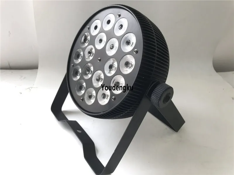 16 pieces China hex par cans new design portable beam wash 18x18W RGBAW UV 6in1 LED Par 64 Lights with power in and out | Лампы и