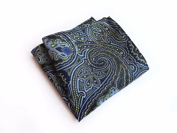 

25x25 Big Size Men Handkerchief Jacquard Woven Handmade Hanky for Suits