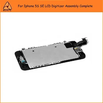 

10PCS/LOT High Quality Full Set For iPhone 5S 5SE SE LCD Display Touch Digitizer Screen+Front Camera+Home Button Full Assembly
