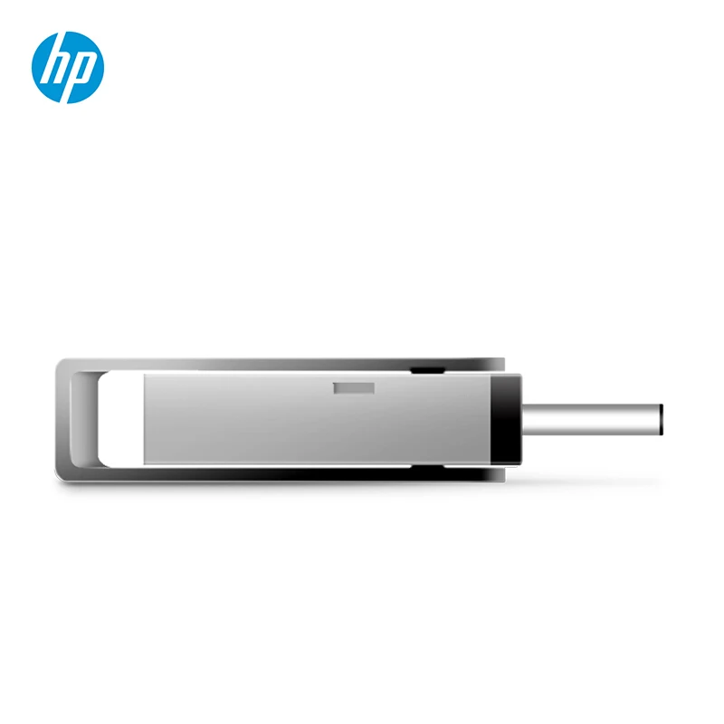 HP USB Flash Drive 32gb 64gb 16gb USB3.1 Pendrive DIY LOGO Custom Flash Memory Stick Metal DJ Disk