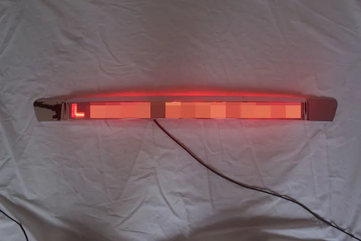  LUHUEZU 2008-2015 Rear Trunk Lid Cover With Led Light Styling Cover For Land Cruiser 200 LC200 Acce - 32841720484