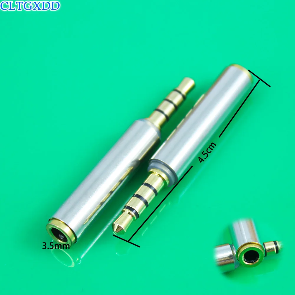 

cltgxdd 3.5/3.5mm Male to Female Jack Audio Adapter Gold Plated Stereo Audio Headphone Jack Adapter Converter for Headphones