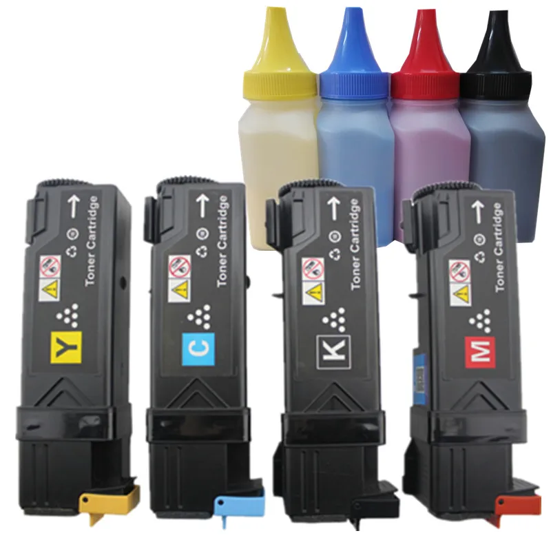 Тонер-картриджи для Xerox Phaser 6500 6500N 6500DN Workcenter 6505 6505N 6505DN + 4 вида цветов Тонер-порошок
