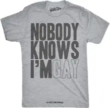 gildan men t shirt s nobody knows im gay funny gay pride lgbt community t shirt - fortnite is gay shirt