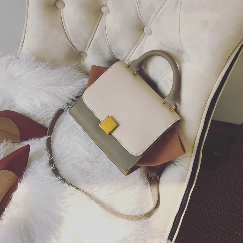 2019 الأزياء ترابيز حمل حقائب النساء الشهيرة العلامة التجارية مصمم خليط لوحة الأعلى مقبض حقيبة فاخرة رسول حقيبة كتف