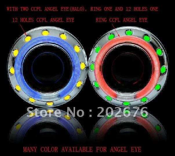 

DLAND, CHA DLand 12 HOLES HALO BI-XENON MINI HID PROJECTOR LENS