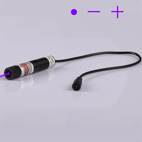 

405nm 80mW Violet Laser module with CROSS laser beam, together with power adpater Plug and use