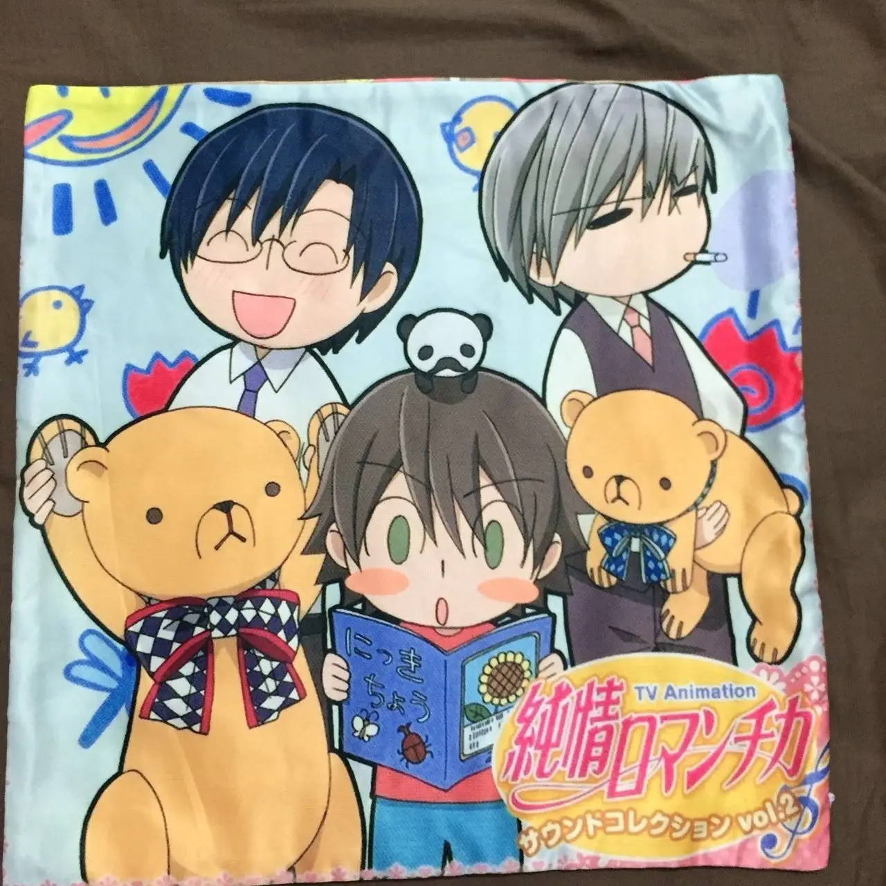 Junjou Romantica Аниме Манга два боковых подушка чехол s обнимающаяся Подушка Чехол для