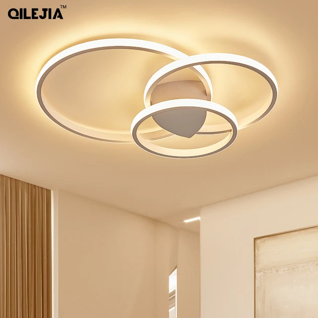 Best Price Ceiling Lights LED Lamp For Living Room Bedroom Study Room Home Deco AC85-265V Modern White surface mounted Ceiling Lamp