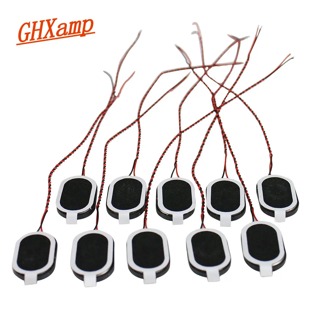 

GHXAMP 24*15mm Speaker Unit 8ohm 1w Mini Oval Loudspeaker for 1524 Tablet Computer 10PCS