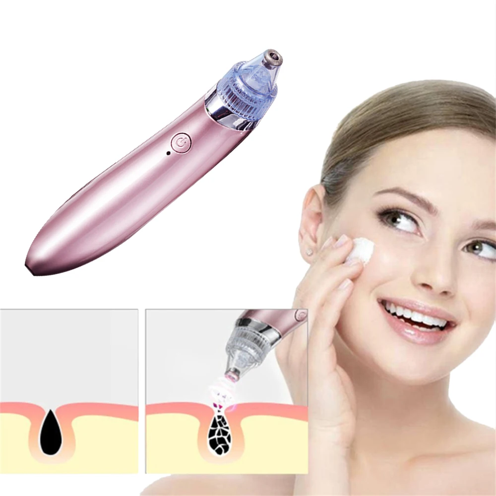 1 Set US/UK Plug Strong Power Electric Blackhead Remover Pore Removal