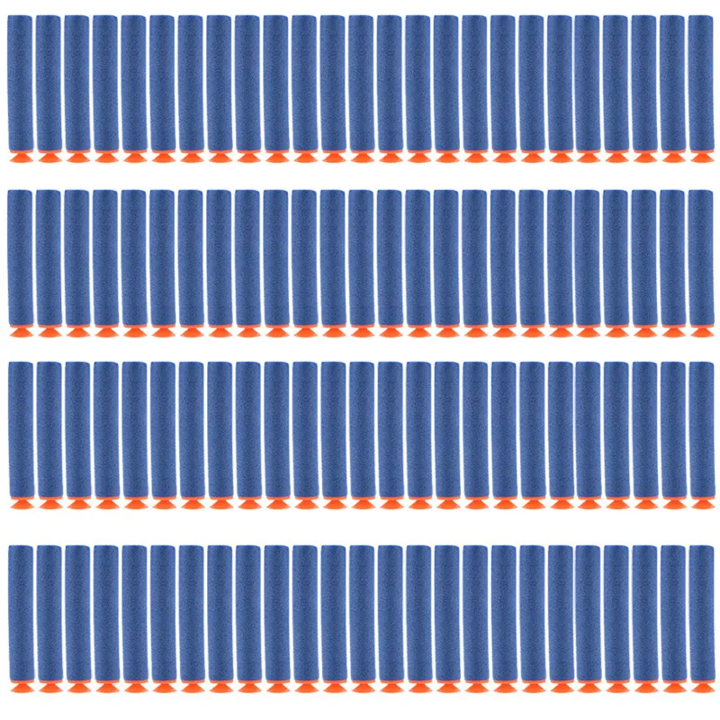 100 шт/партия детское игрушечное ружье Запасной комплект для Дартс снайперская пуля бластер с мягкой присоской для 3 цветов