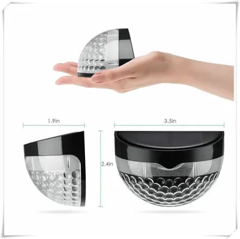 

1 PCS Waterproof Outdoor Sensor Lighting Solar Powered 6 LED Lights Fence Roof Gutter Garden Wall Decoration Lamps