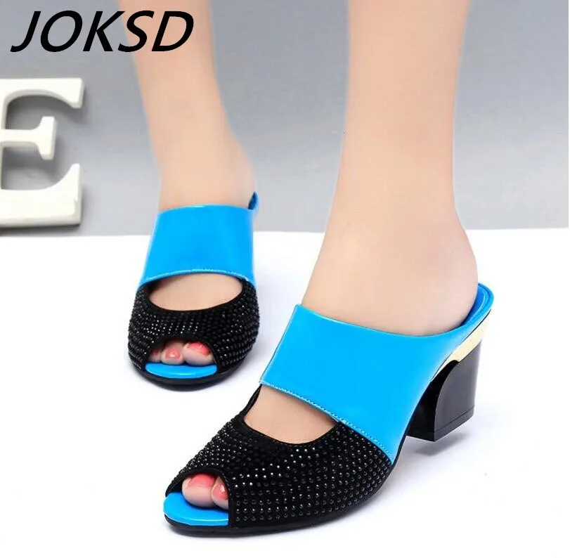 Женские босоножки из натуральной кожи на Высоком толстом каблуке|new women's sandals|women