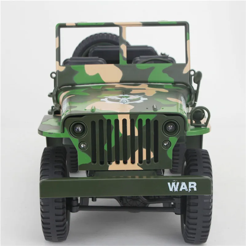 EC01 1/10 2 4G 4WD Rc автомобиль джедай транспортер камуфляж военный грузовик RTR