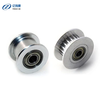 

GT2 H Type Passive Synchronous Wheel 20 Tooth Teeth Aluminum Timing Drive Pulley for 3D Printer Idler Pulley Wide 6mm/10mm