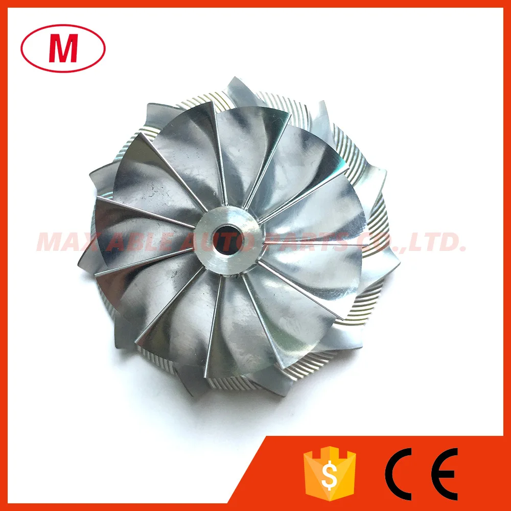 KP39 5439-970-0045 Upgrade 39.50/52.00mm 11+0 blades High Performance Turbo Billet Compressor wheel/Aluminum 2618/Milling wheel KP39 5439-970-0045 Upgrade 39.50/52.00mm 11+0 blades High Performance Turbo Billet Compressor wheel/Aluminum 2618/Milling wheel