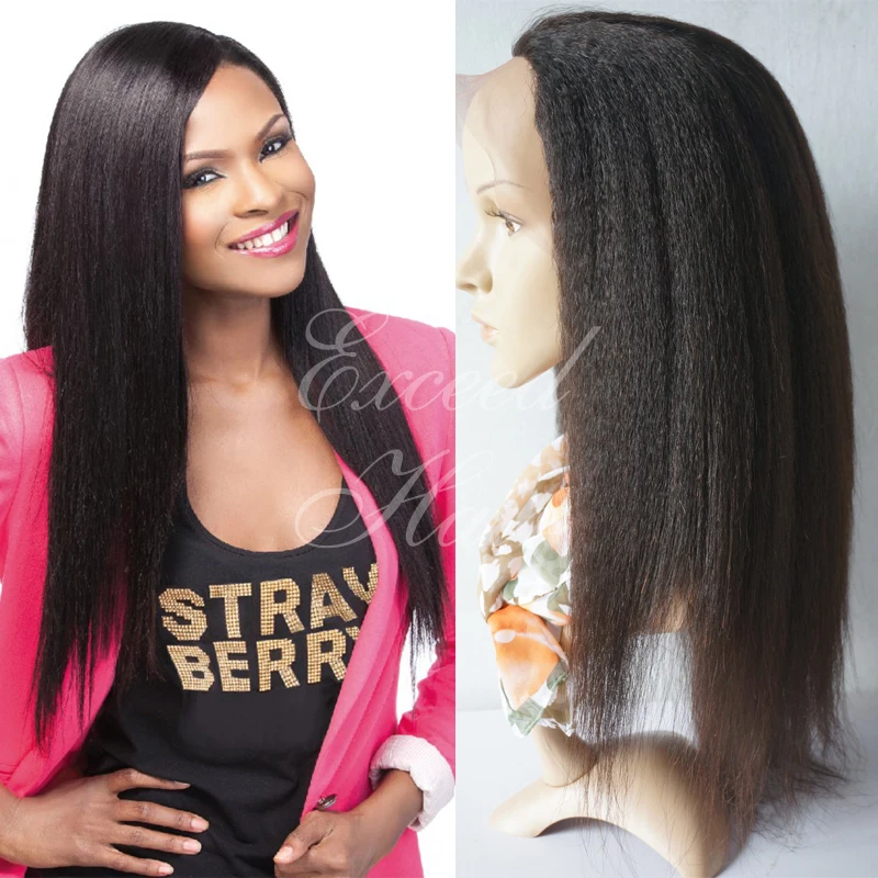 italian yaki full lace wig glueless lace front human hair wigs peruvian