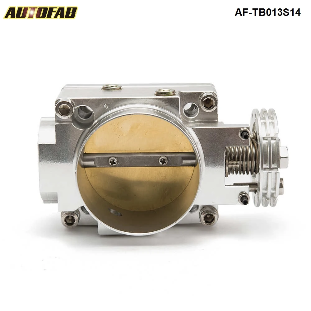 Corpo do Acelerador Corrida para Nissan Cnc com Placa Admissão Adaptador Boleto Silvia Sr20 S14 S15 Sr20det Af-tb013s14 70mm 18 Cheap Carcaça do acelerador