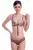 famous brand sexy high quality women print bra set silk