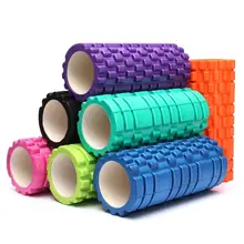 NEW 33x14cm EVA Exercise Textured Yoga Foam Roller For Gym Pilates Physio Trigger Point 7Colors