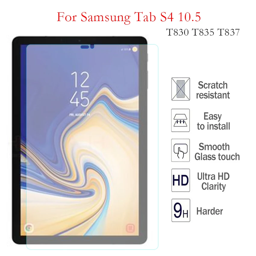 TabS4 SM T830 9H закаленное стекло для Samsung Galaxy Tab S4 9. 0 T835 T837 Защитная пленка экрана