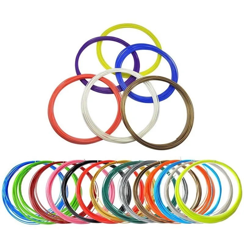 

Plastic for 3d Pen 10 Meter PLA 1.75mm 3D Printer Filament Printing Materials Extruder Accessories Parts Transparent White Wood
