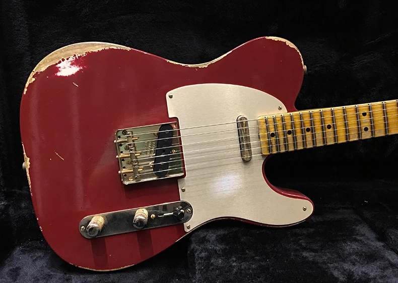 ,classical  electric Guitar relics by hands.support customization. 100% handmade guitar electric guitar 