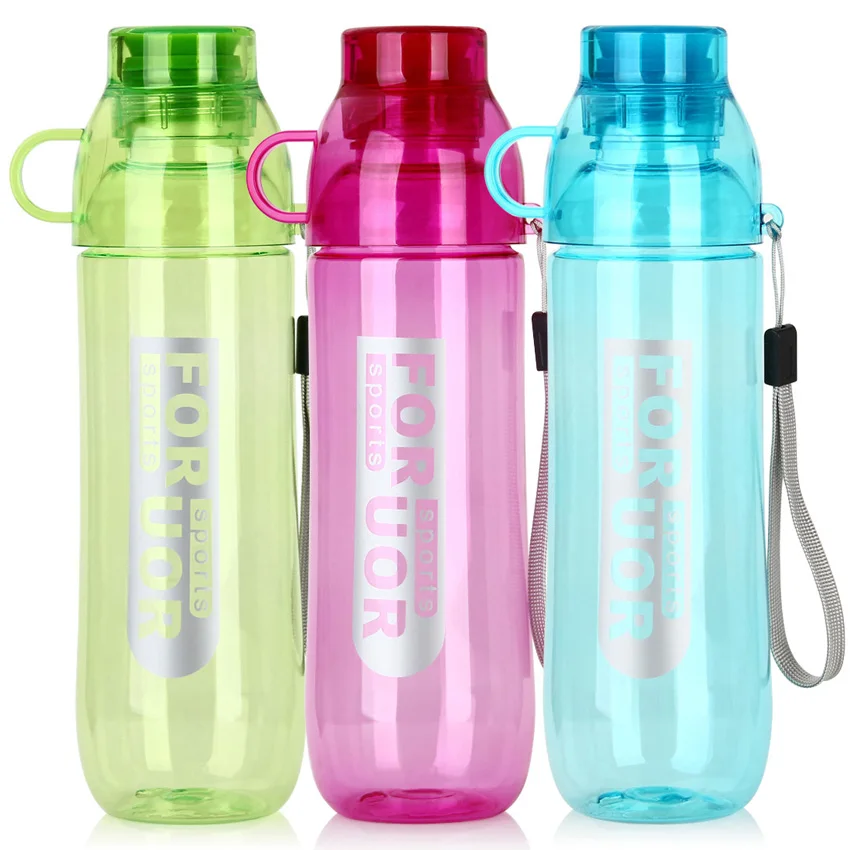 Modern Design 660ml Lovely Outdoor Portable Sports Water Bottle with