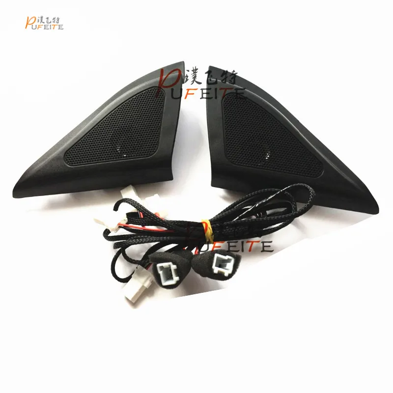 For Hyundai ix25 speakers tweeter car-styling Audio trumpet head speaker ABS material triangle speakers tweeter