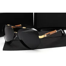 Новые трендовые поляризованные солнцезащитные очки, мужские солнцезащитные очки для вождения, фирменный дизайн, очки для вождения