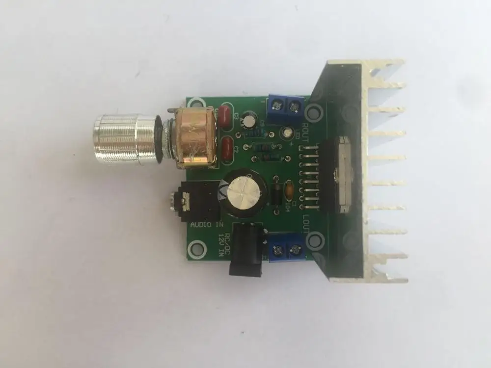 Tda7297 усилитель доска Цифровой усилитель двухканальная собранная Плата усилителя без шума 12 в двойной 15 Вт(тип A