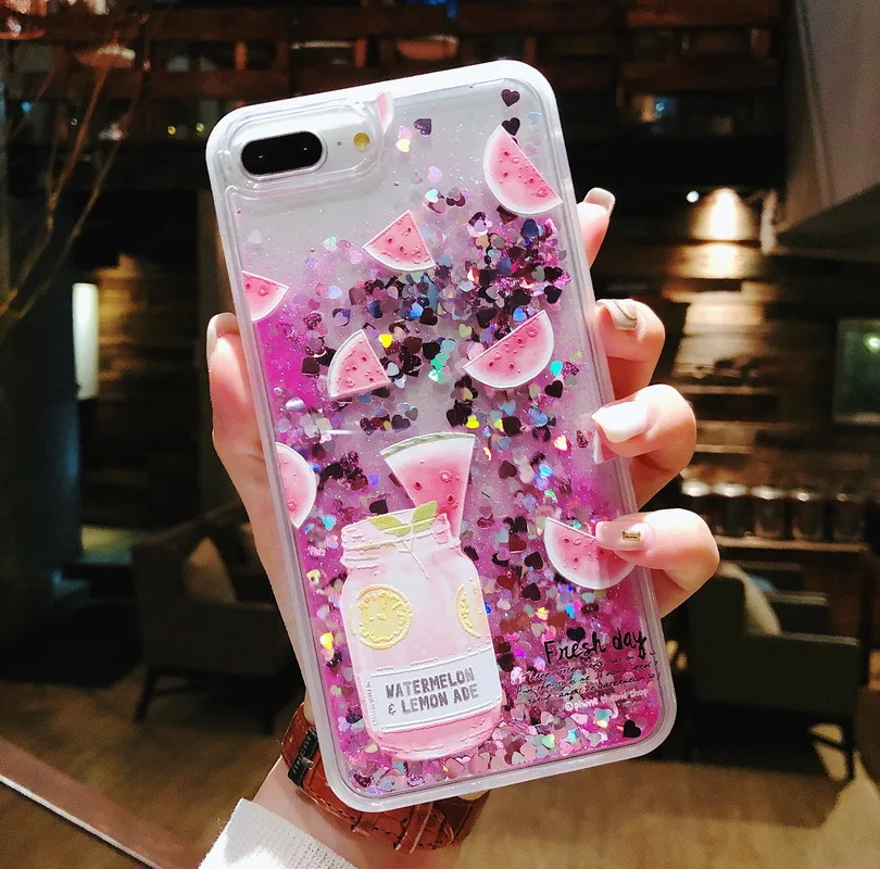 Чехол для iphone XR XS Max X 8 7 6 6s Plus с рисунком клубники арбуза и фруктов Модный стильный