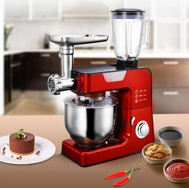 Buy multi function home kitchen automatic Chef machine Stand mixer Stainless