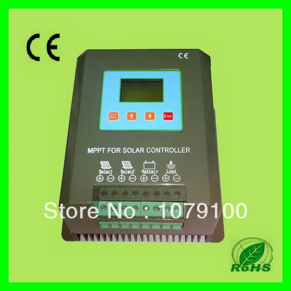 

CE&RoHS Certificate LCD Display MPPT Tracking 48V Solar Controller mppt 30a