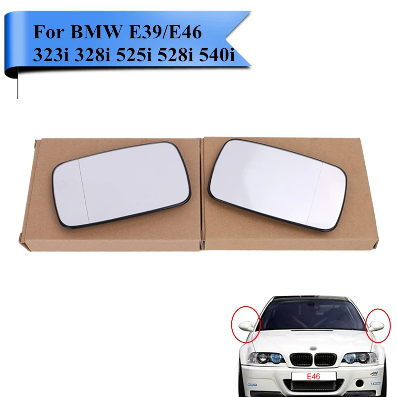 Car Exterior Parts Door Wing Rearview Mirror For BMW E39 E46 323i 328i