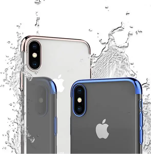 Чехол для Apple iphone 9 Plus 6 1 5 роскошные мягкие силиконовые чехлы 6S 7 8 X XS чехлы|Бамперы|