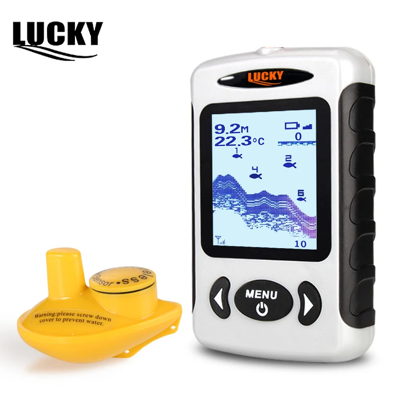 Wireless depth finder for boat Clearance