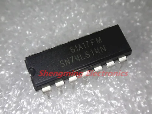

10PCS 74LS14 SN74LS14N HD74LS14P DIP-14 IC