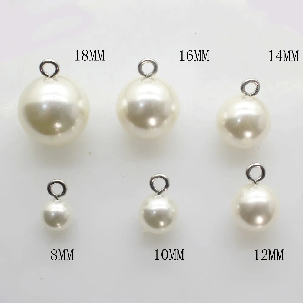 Mix Size 20pcs/set Pendant Pearl Buttons Zipper head Invitation Card Decoration DIY Handwork bow girl hair ribbon Accessories | Дом и сад