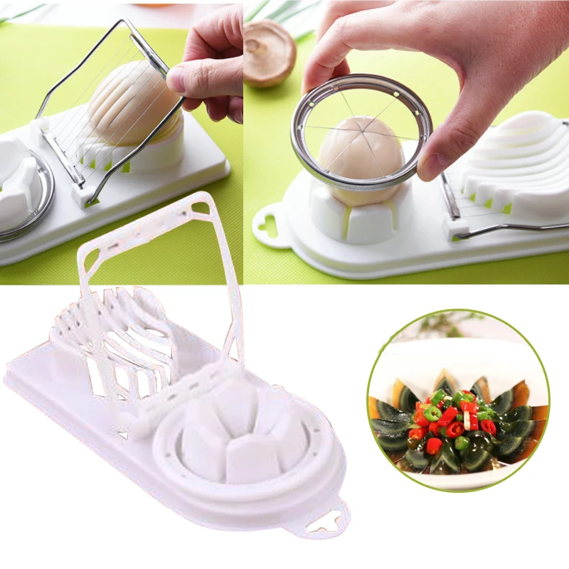 Boiled Egg Slicer Cutter Tomato Kitchen Chopper Supply Gadget Separatorin Egg Slicers from Home
