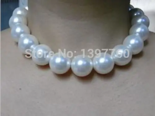 

Miss charm Jew.219 AAA12-13mm Australian south sea white pearl necklace 18inch (A0513)