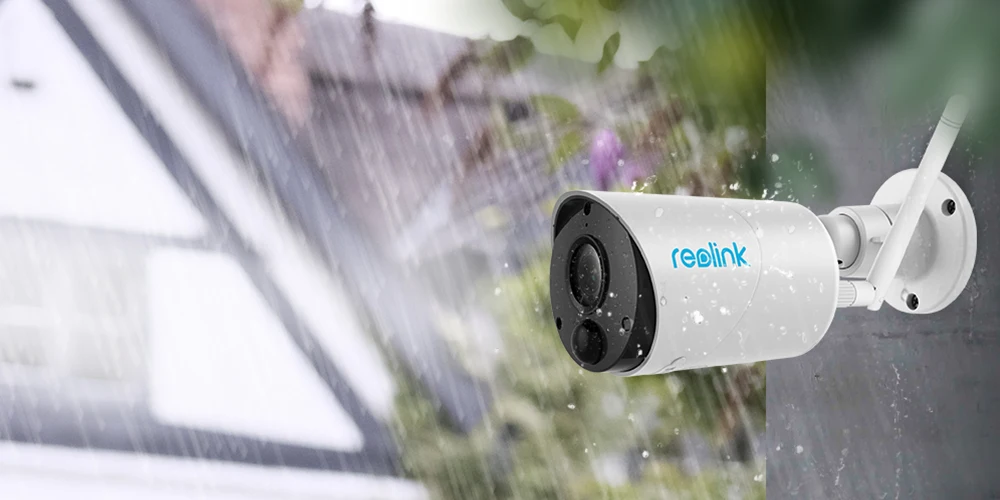 Reolink 100% Wireless Security IP Camera Argus Eco and Solar Power Full HD 1080P Outdoor Video Surveillance