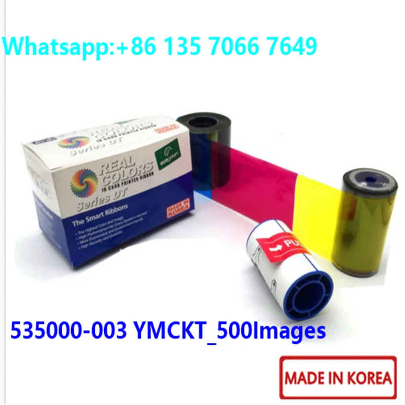 20pieces Compatible 535000003 Ymckt 500images For Datacard Cd800 Card