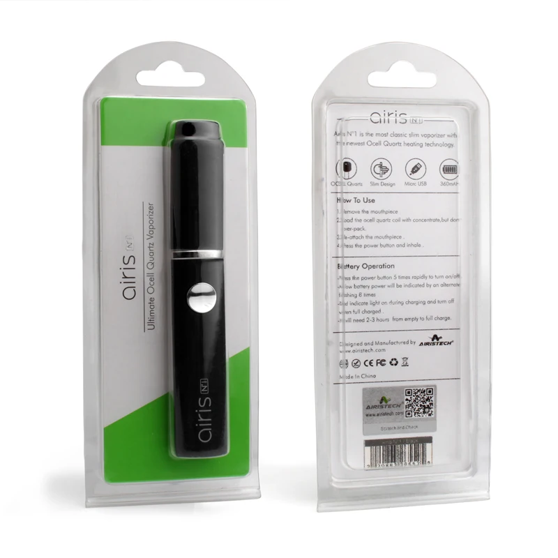Оригинальный Airistech Airis N1 испаритель ручка сухой травы микро воск vape 360 мАч батарея
