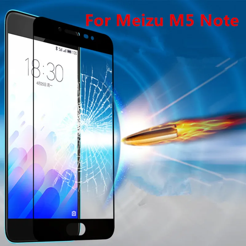 Xinchentech полный охват для Meizu M5 note закаленное Стекло 9 H ультратонких Премиум Экран