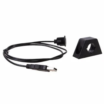 

1M Car Truck Boat Dashboard Flush Mount USB 2.0 Male to Female Extension Lead Cable Auto Dash Board Panel Waterproof Cord Wire