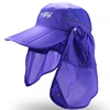 Brand wide brim Summer sun Breathable UV Protection Visors bucket hat Sunscreen fisherman fishing cap Detachable Foldable cap ► Photo 2/6