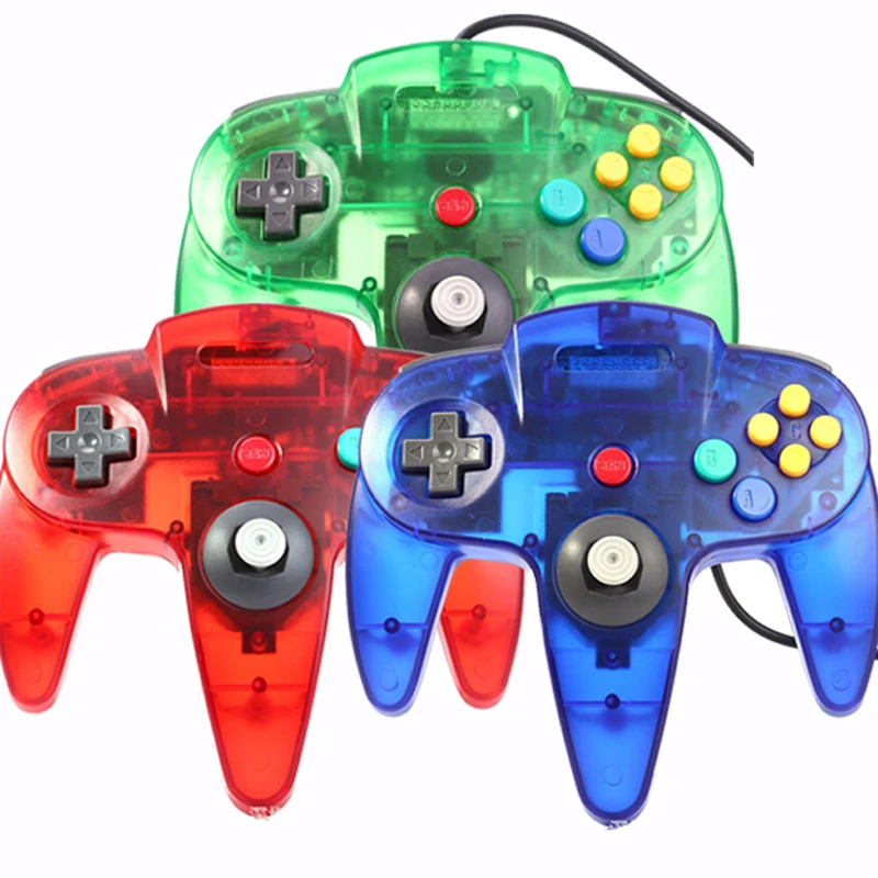 

Wired Joystick Controller Gamepad For Nintendo For Gamecube For N64 Controller with USB Interface For PC Mac Controle